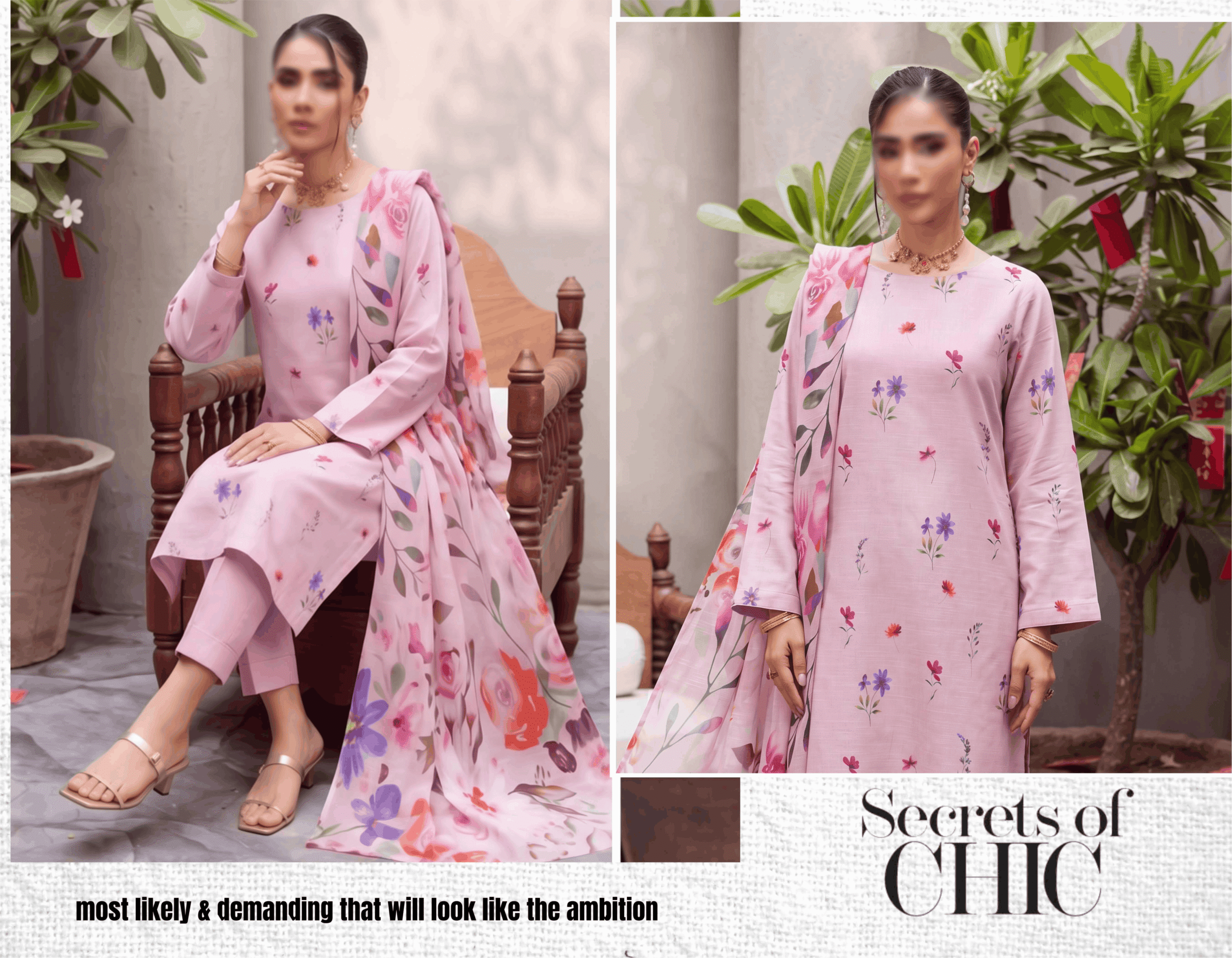 VANYA By FANTAK Vol 175 – Digital Print Slub Lawn 3PC (Summer 2026)
